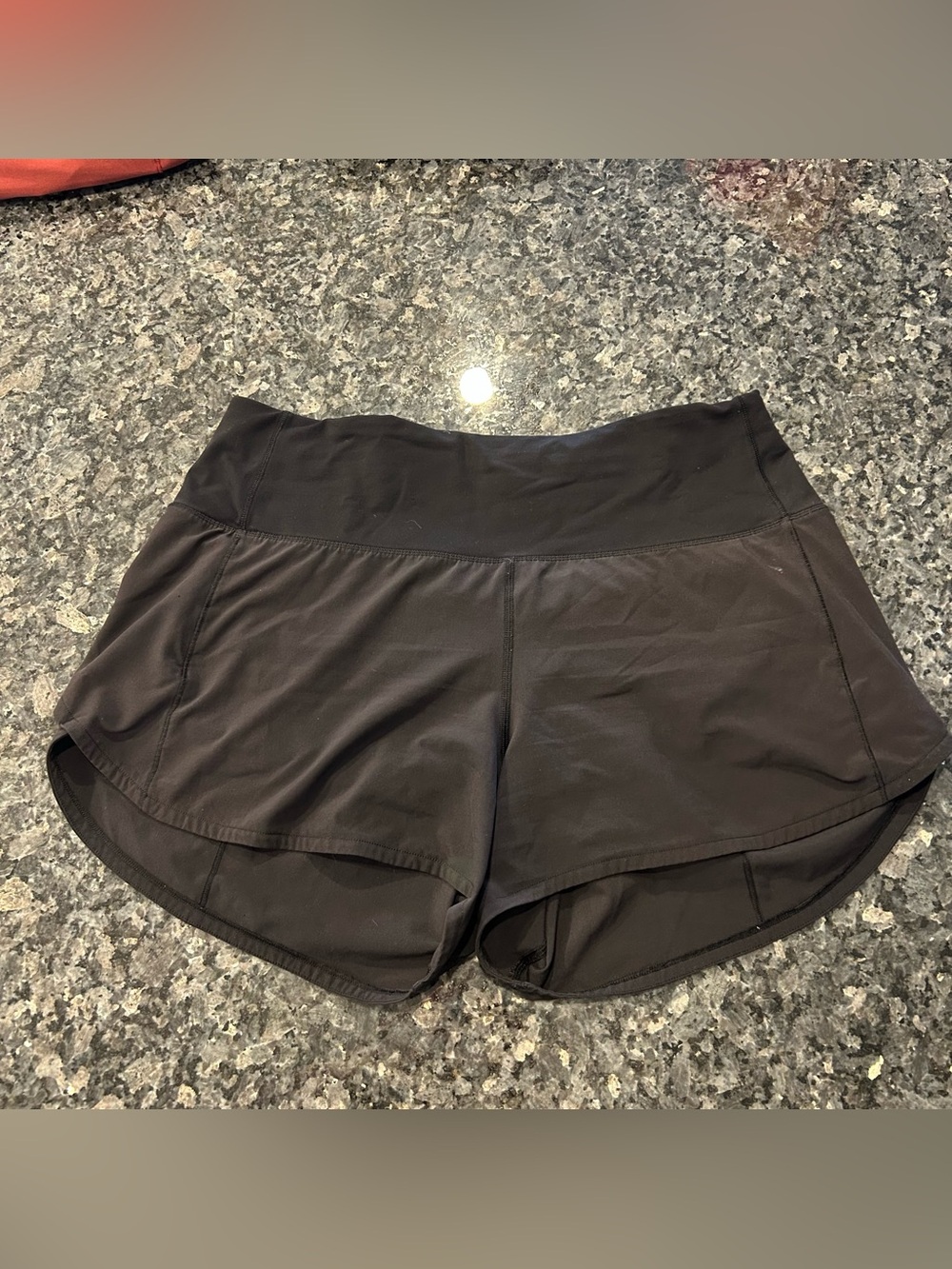 lululemon athletica speed up Layered Athletic Shorts- 4 inch inseam